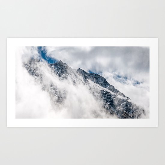Misty Mountain II Art Print