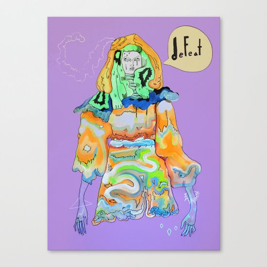 DEFEAT Canvas Print