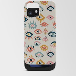 Mystic Eyes – Primary Palette iPhone Card Case