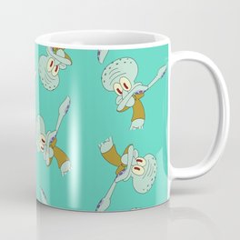 Squidward Dab Coffee Mug