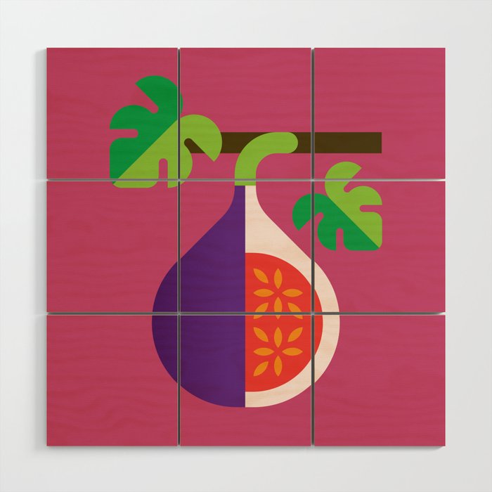 Fruit: Fig Wood Wall Art
