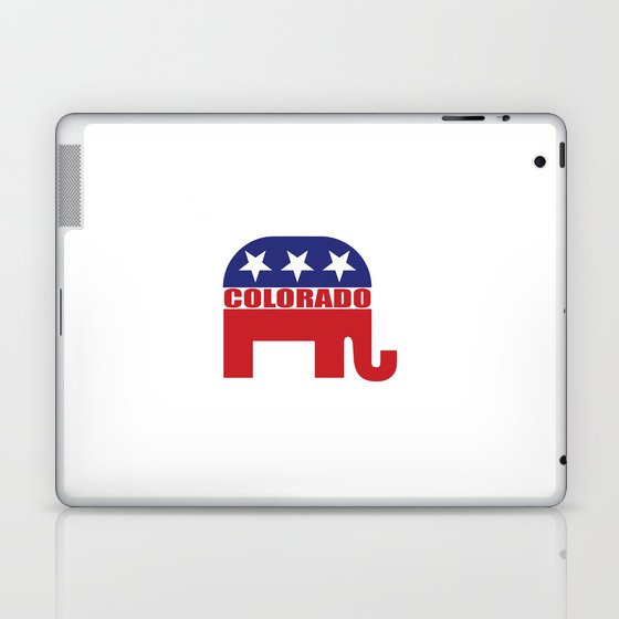 Colorado Republican Elephant Laptop & iPad Skin