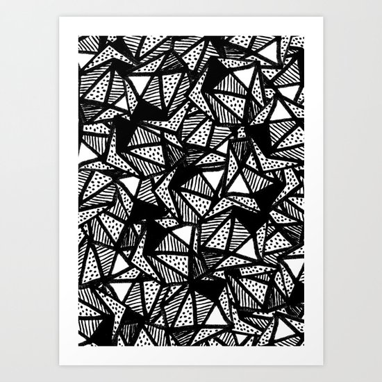 Graphic 110 Art Print