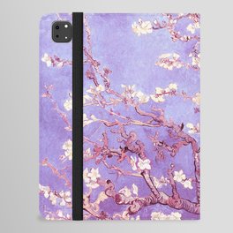 Van Gogh Almond Blossoms Orchid Purple iPad Folio Case