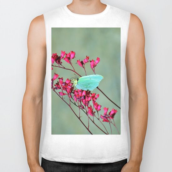 butterfly Biker Tank