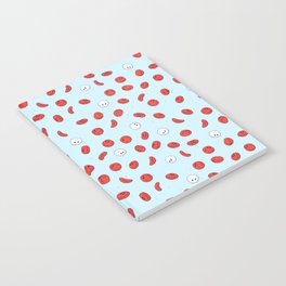 Cute Blood Cells Pattern Notebook