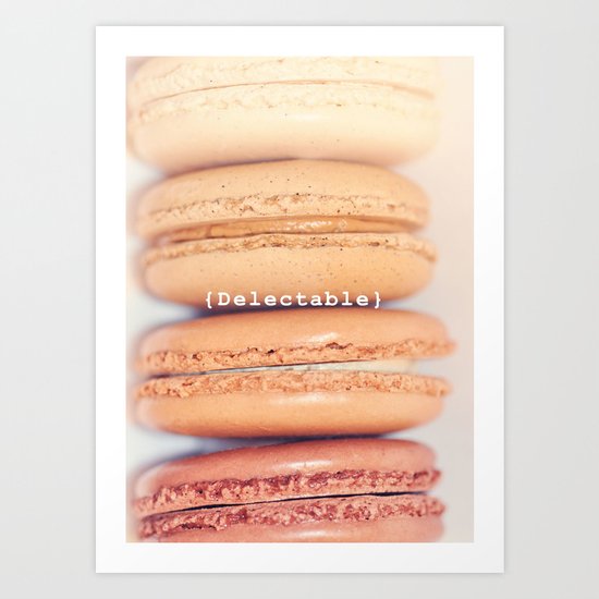 {Delectable} Art Print