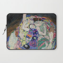  The Maiden by Gustav Klimt, 1913 Laptop Sleeve