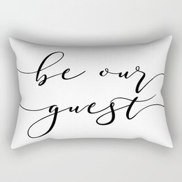 Be Our Guest Rectangular Pillow
