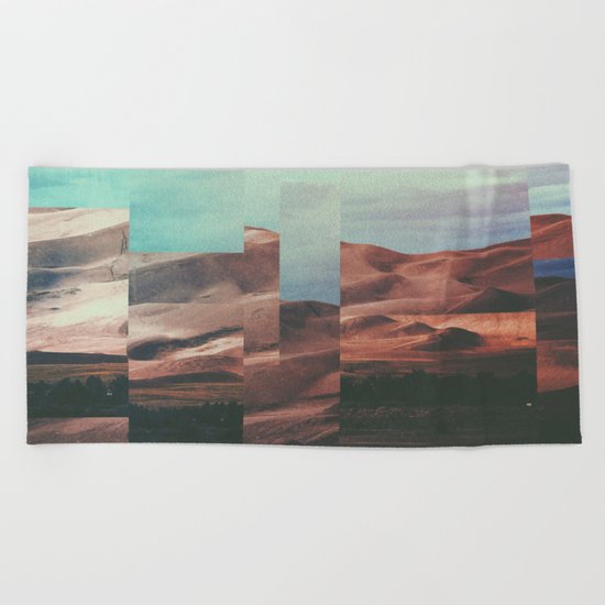 Fractions A62 Beach Towel