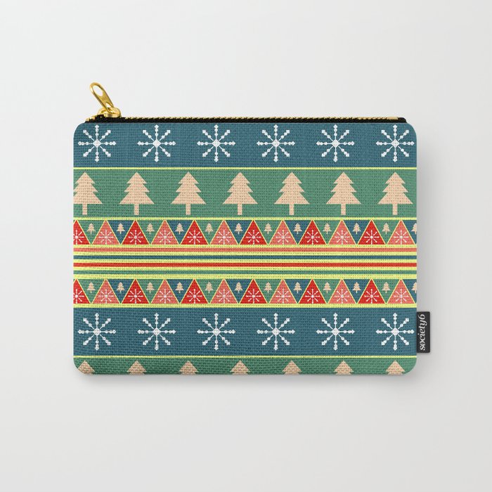 Christmas pattern II Carry-All Pouch