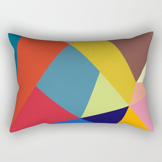 Abstract #277 Rectangular Pillow