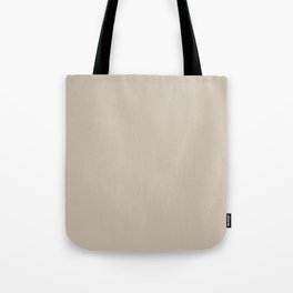 BUNGALOW BEIGE SOLID COLOR Tote Bag