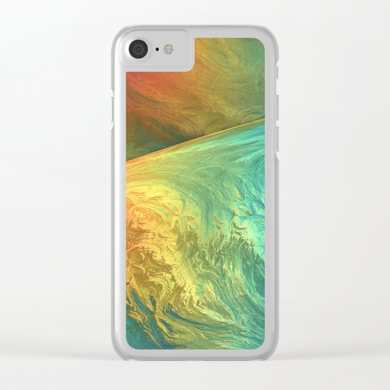 Color Storm Clear iPhone Case