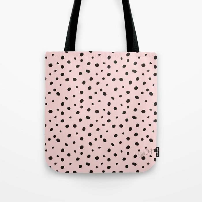 Hand-Drawn Pattern – Blush Tote Bag
