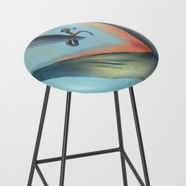 A chick Bar Stool