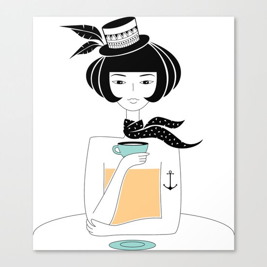 Tea Time Canvas Print