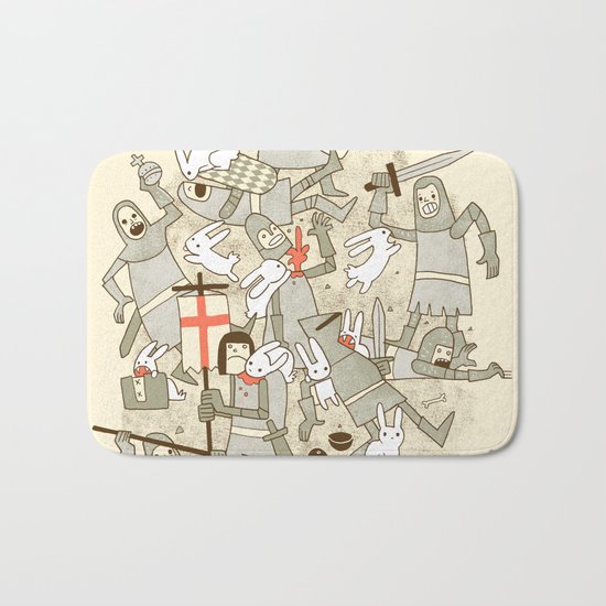 Bad Tempered Rodents Bath Mat