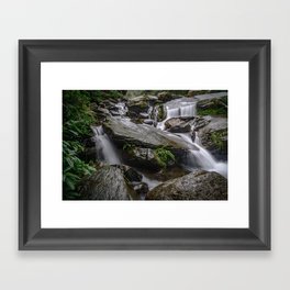Bhagsu Nag Waterfalls near Dharamshala Framed Art Print