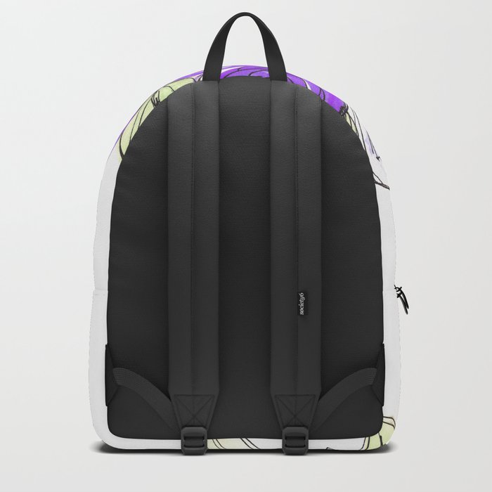 bride backpack purple