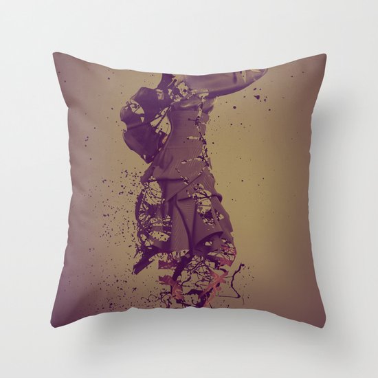 Beauty Obsolete Throw Pillow