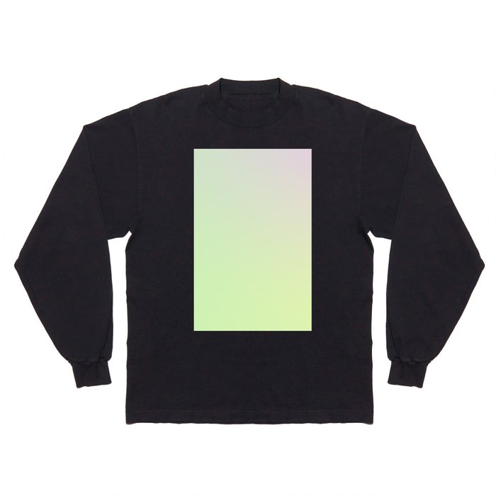 17 Gradient Aura Ombre 220426 Valourine Digital Minimalist Art Long Sleeve T Shirt