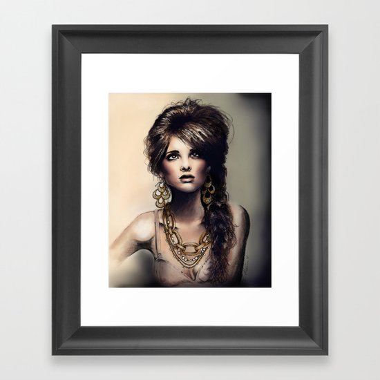 Haute Jewel Framed Art Print