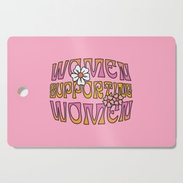 Women Supporting Women | Hippie Style  Cutting Board