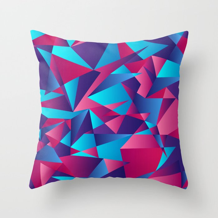 Geometric pattern throw pillows sales