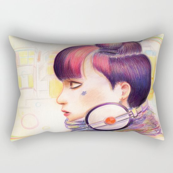 Sweet Dj Rectangular Pillow