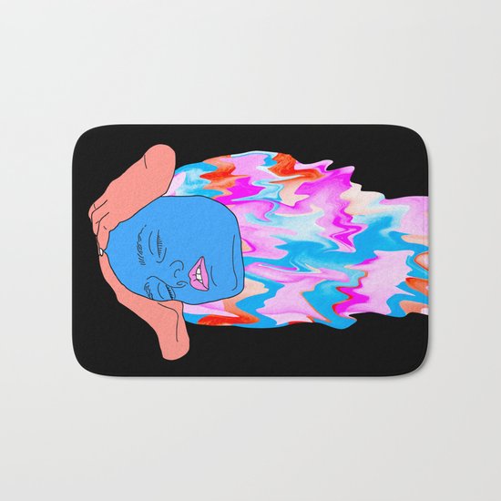 Floating Hostility Bath Mat