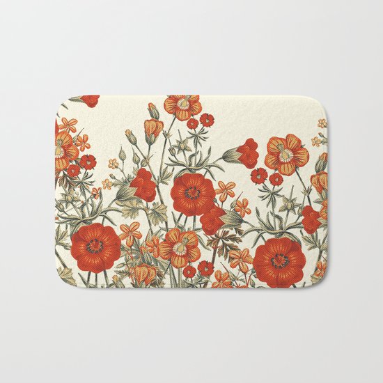 Vintage Garden 10 (Sunset Beauty) Bath Mat