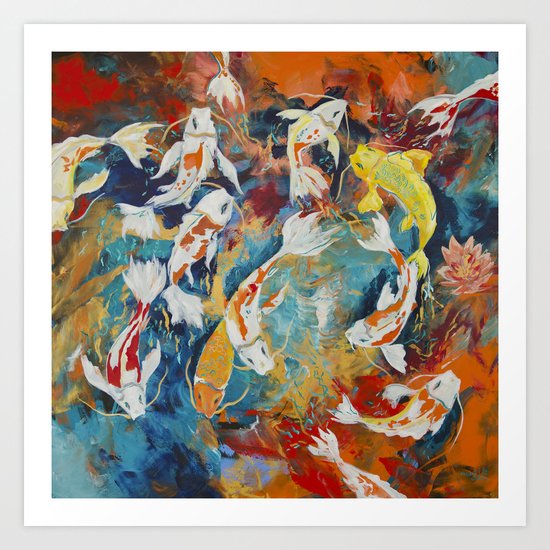 Vibration Art Print
