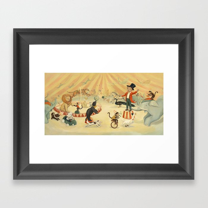 The Circus Dream by Emily Winfield Martin Framed Art Print