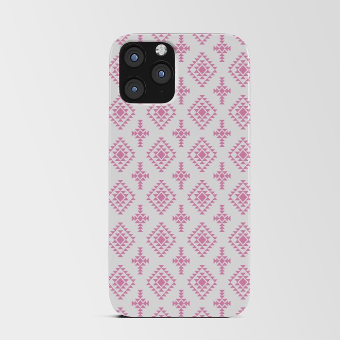 Pink Native American Tribal Pattern iPhone Card Case