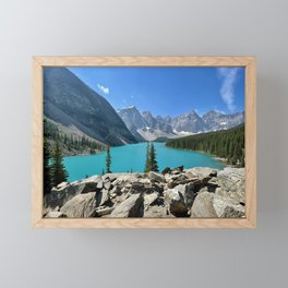 Moraine Lake 1 Framed Mini Art Print