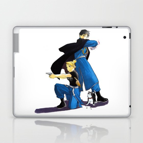 Fullmetal Alchemist - Roy & Riza Laptop & iPad Skin