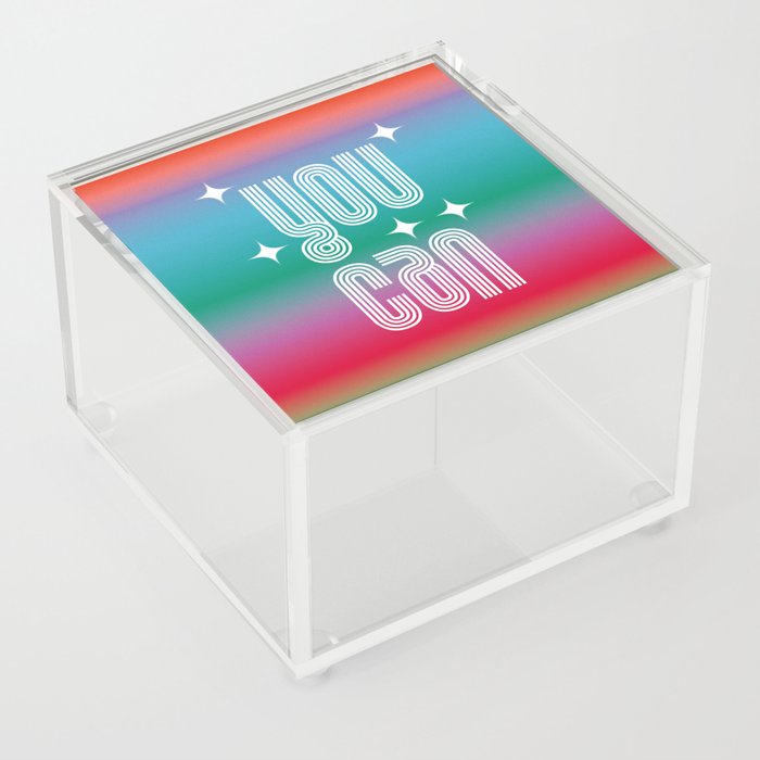 You can Acrylic Box