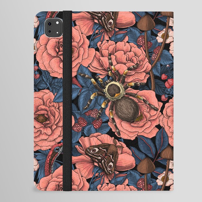 Dream garden in pink and blue iPad Folio Case