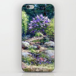 Path to Lilacs iPhone Skin