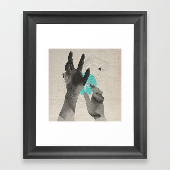 Treasure Island Framed Art Print