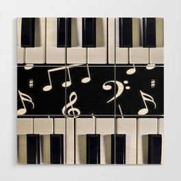 Piano Concerto  Wood Wall Art