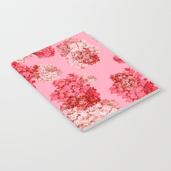 hydrangea (doubled) Notebook