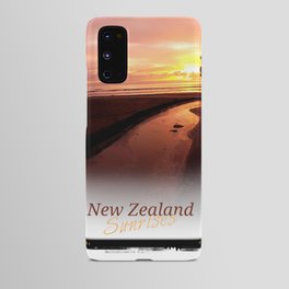 New Zealand sunrise Android Case