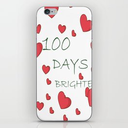 100 days ideas iPhone Skin