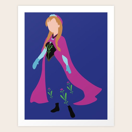Princess Anna Art Print