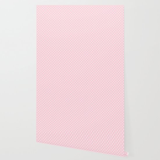 Soft Pastel Pink Large Spots Wallpaper By Honorandobey Society6