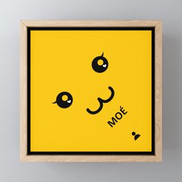 Caution: Moe! Framed Mini Art Print