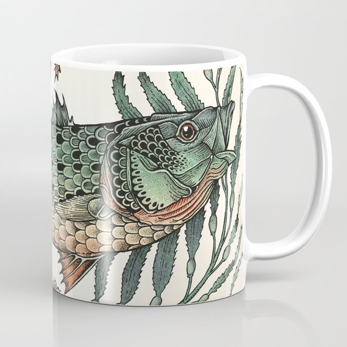 Striper In The Weeds Color Coffee Mug