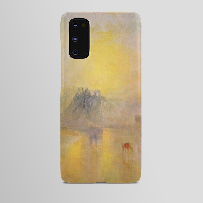 Joseph Mallord William Turner Norham Castle, Sunrise Android Case